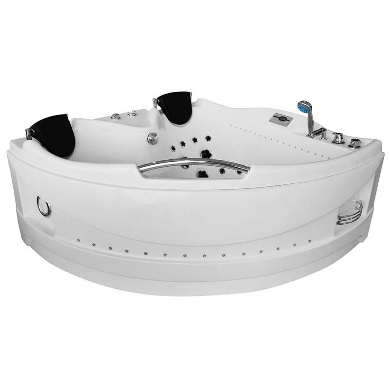 MUS-1086 LEWA Wanna łazienkowa SPA z hydromasażem 152X152X71CM