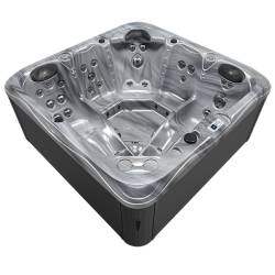 JACUZZI OGRODOWE WANNA SPA752 ODYYSEY OBUDOWA ANTRACYT 200x200 CM