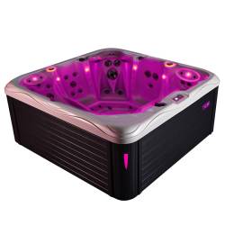 JACUZZI OGRODOWE WANNA SPA752 ODYYSEY OBUDOWA ANTRACYT 200x200 CM