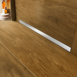 ODPŁYW LINIOWY ŚCIENNY 50 CM INOX NISKI SYFON WYSOKA PRZEPUSTOWOŚĆ DL09
