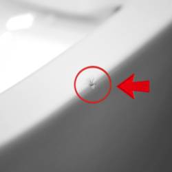 MISKA WC WISZĄCA RIMLESS AQUA-WH-03 BIAŁA DESKA WOLNOOPADAJĄCA DUROPLAST POWYSTAWOWA AQUA-WH-03-PW