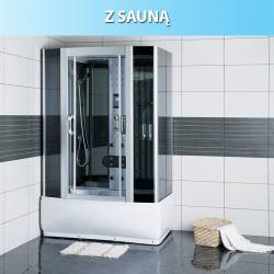 9913S KABINA SARA Z HYDROMASAŻEM SARA-9913S-140X85