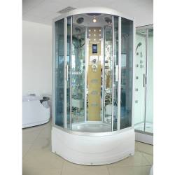 KABINA PRYSZNICOWA Z HYDROMASAŻEM WSH6801B 100x100 CM WSH6801B-100