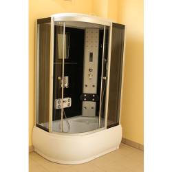 KABINA PRYSZNICOWA Z HYDROMASAŻEM I SAUNĄ WSH7106RS PRAWA 120x80 CM WSH7106RS-120X80