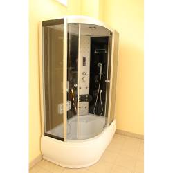 KABINA PRYSZNICOWA Z HYDROMASAŻEM I SAUNĄ WSH7106RS PRAWA 120x80 CM WSH7106RS-120X80
