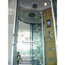 KABINA PRYSZNICOWA Z HYDROMASAŻEM I SAUNĄ WSH6801AS 90x90 CM WSH6801AS-90