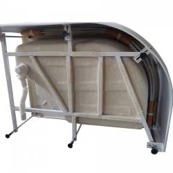 KABINA PRYSZNICOWA Z HYDROMASAŻEM I SAUNĄ VICTORIA 9912RS PRAWA 120x85 CM VICTORIA-9912RS-125