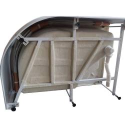 KABINA PRYSZNICOWA Z HYDROMASAŻEM I SAUNĄ VICTORIA 9912LS LEWA 120x85 CM VICTORIA-9912LS-120