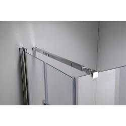 KABINA PRYSZNICOWA KWADRATOWA KZ1180A CHROM 80c80 CM KZ1180A-80