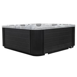 JACUZZI OGRODOWE WANNA BOKO BIAŁA OBUDOWA CZARNA 230x230 CM BOKO-4196