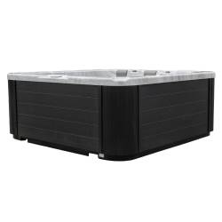 JACUZZI OGRODOWE WANNA BOKO BIAŁA OBUDOWA CZARNA 230x230 CM BOKO-4196