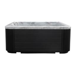 JACUZZI OGRODOWE WANNA BOKO BIAŁA OBUDOWA CZARNA 230x230 CM BOKO-4196