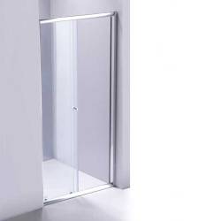 DRZWI PRYSZNICOWE SH02E CHROM 120 CM 6 MM