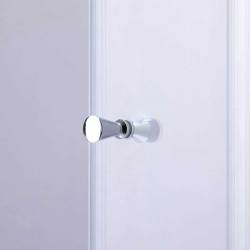 DRZWI PRYSZNICOWE SH02E CHROM 120 CM 6 MM