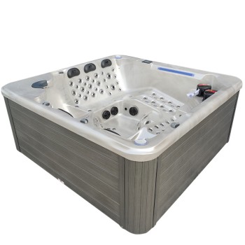 Wanna ogrodowa JACUZZI SPA-743 220x220 Cappuccino Obudowa Szara