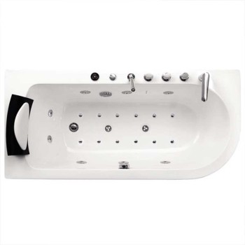 Wanna SPA z hydromasażem Hydra 936 160×75 Lewa