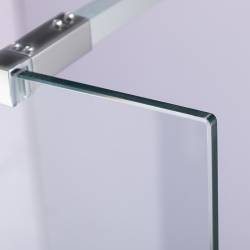 ŚCIANKA PRYSZNICOWA WIF-919 CHROM 90 CM 8 MM WIF-919
