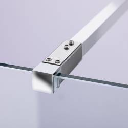 ŚCIANKA PRYSZNICOWA WIF-819 CHROM 80 CM 8 MM WIF-819