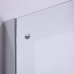 ŚCIANKA PRYSZNICOWA WIF-1119 CHROM 110 CM 8 MM WIF-1119