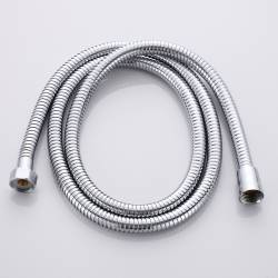 WĄŻ PRYSZNICOWY W01A CHROM 150 CM W01A