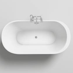 WANNA WOLNOSTOJĄCA VOX 501 CZARNA PRZELEW CHROM 170x80 CM VOX-501-BL-170