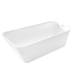 WANNA WOLNOSTOJĄCA OLIVIA 516 BIAŁĄ PRZELEW CHROM 170x80 CM OLIVIA-516-170X80