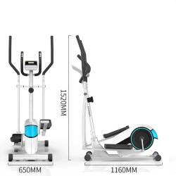 TRENAŻER ELIPTYCZNY ROWER TRENINGOWY ORBITREK MAGNETYCZNY FLEX WHITE FLEX-WH