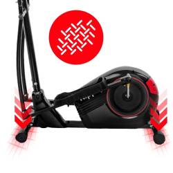 TRENAŻER ELIPTYCZNY ROWER TRENINGOWY ORBITREK MAGNETYCZNY FLEX BLACK FLEX-BL