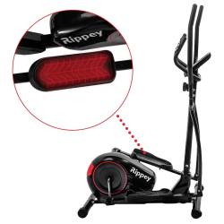 TRENAŻER ELIPTYCZNY ROWER TRENINGOWY ORBITREK MAGNETYCZNY FLEX BLACK FLEX-BL