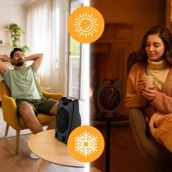 TERMOWENTYLATOR ELEKTRYCZNY FARELKA PIKO 2000 WAT PIKO-TERMO