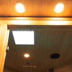 SAUNA SUCHA INFRARED NISKOTEMPERATUROWA LAHTI4 4-5 OSOBOWA 150x150 CM LAHTI4