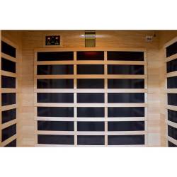 SAUNA SUCHA INFRARED NISKOTEMPERATUROWA LAHTI3 3-4 OSOBOWA 153x125 CM LAHTI3