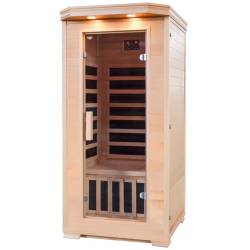 SAUNA SUCHA INFRARED NISKOTEMPERATUROWA LAHTI1 1-2 OSOBOWA 105x90 CM LAHTI1