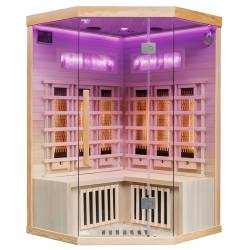 SAUNA SUCHA INFRARED NISKOTEMPERATUROWA ALTA6 2-3 OSOBOWA 120x120 CM ALTA6