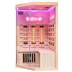 SAUNA SUCHA INFRARED NISKOTEMPERATUROWA ALTA6 2-3 OSOBOWA 120x120 CM ALTA6