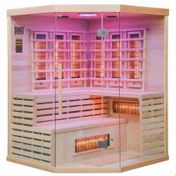SAUNA SUCHA INFRARED NISKOTEMPERATUROWA ALTA4 4-5 OSOBOWA 150x150 CM ALTA4