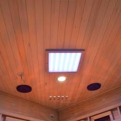 SAUNA SUCHA INFRARED NISKOTEMPERATUROWA ALTA4 4-5 OSOBOWA 150x150 CM ALTA4