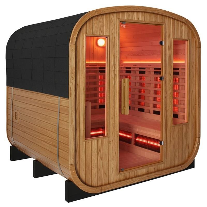 SAUNA OGRODOWA KOMBO FIŃSKA - INFRARED BECZKA VANTA VANTA