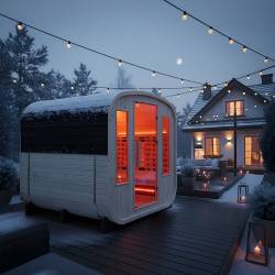 SAUNA OGRODOWA KOMBO FIŃSKA - INFRARED BECZKA VANTA VANTA