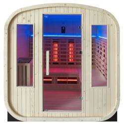SAUNA OGRODOWA KOMBO FIŃSKA - INFRARED BECZKA VANTA VANTA