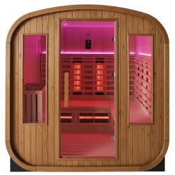 SAUNA OGRODOWA KOMBO FIŃSKA - INFRARED BECZKA VANTA VANTA