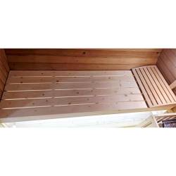 SAUNA OGRODOWA FIŃSKA BECZKA Z PIECEM ASKER-HG 4-6 OSOBOWA 210x240 CM ASKER-HG