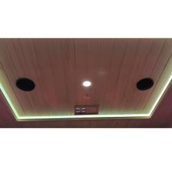 SAUNA INFRARED/FIŃSKA HELSI2 Z PIECEM HARVIA 8KW 5-6 OSOBOWA 200x160 CM 2w1 HELSI2