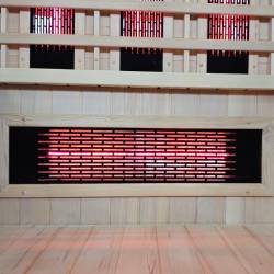 SAUNA INFRARED/FIŃSKA HELSI1 Z PIECEM HARVIA 6KW 4-5 OSOBOWA 180x160 CM 2w1 HELSI1
