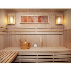 SAUNA FIŃSKA WYSOKOTEMPERATUROWA Z PIECEM KEMI5/HARVIA 4-5 OSOBOWA 180x160 KEMI5