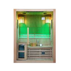 SAUNA FIŃSKA WYSOKOTEMPERATUROWA Z PIECEM KEMI3/HARVIA 3-4 OSOBOWA 150x120 KEMI3