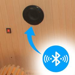 SAUNA FIŃSKA WYSOKOTEMPERATUROWA Z PIECEM KEMI1/HARVIA 1-2 OSOBOWA 120x105 KEMI1