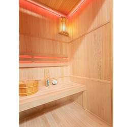 SAUNA FIŃSKA WYSOKOTEMPERATUROWA Z PIECEM BODO3/HARVIA 3-4 OSOBOWA 153x110 BODO3