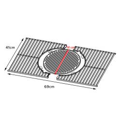RUSZT DO GRILLA ŻELIWNY RST-ZEUS-C1 RST-ZEUS-C1