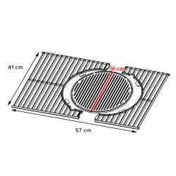 RUSZT DO GRILLA ŻELIWNY RST-ZEUS-B1 RST-ZEUS-B1